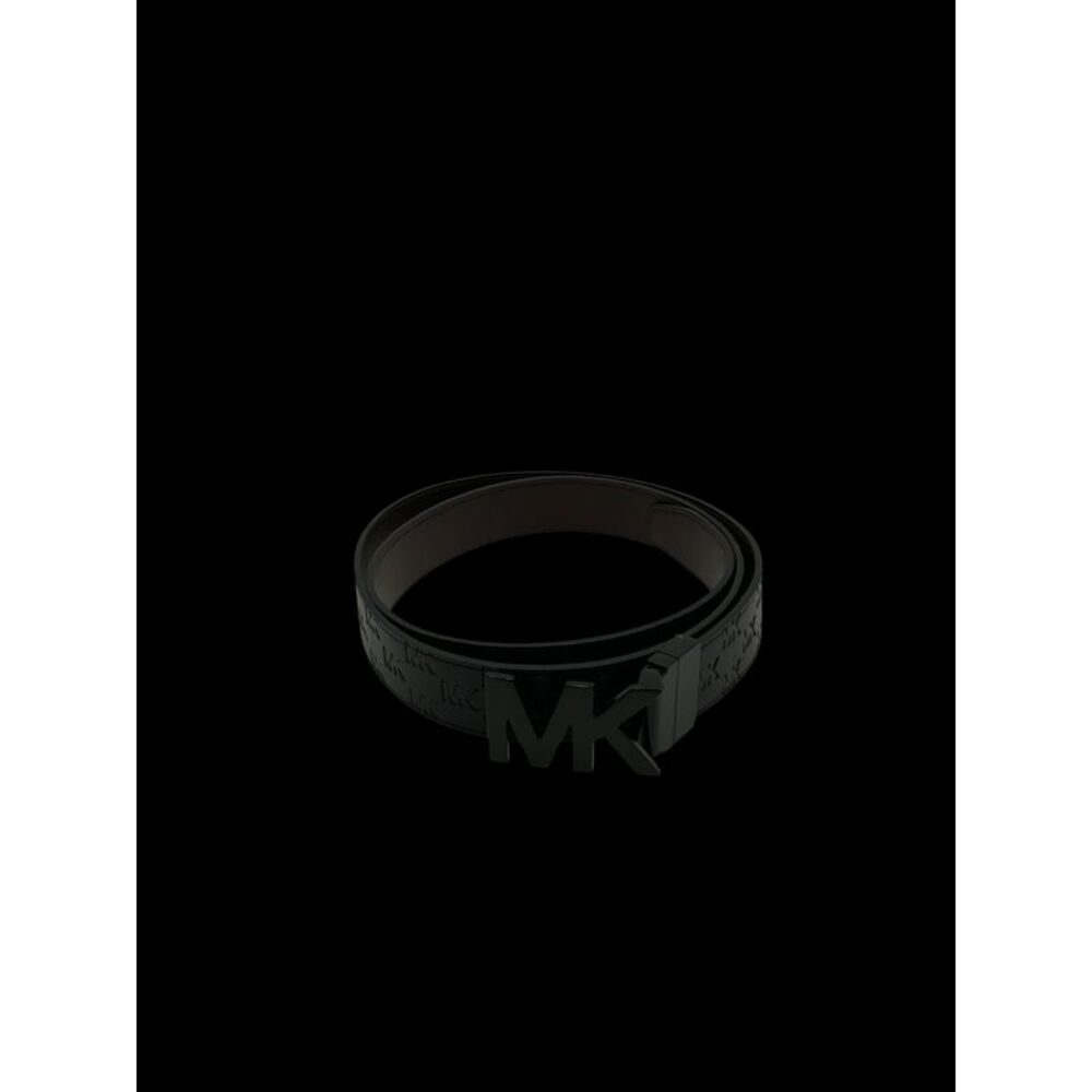Michael Kors 34Mm Center Front High Waist Belt Black